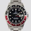 Men's Rolex. GMT II. Black Dial. Black and Red Bezel Men's Rolex. GMT II. Black Dial. Black and Red Bezel
